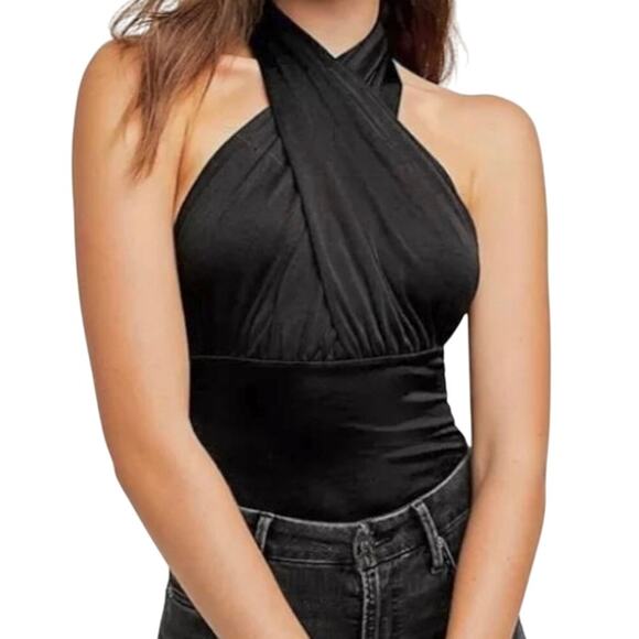 Free People medium 100 ways bodysuit convertible multiwear BC 2347 - Picture 1 of 11